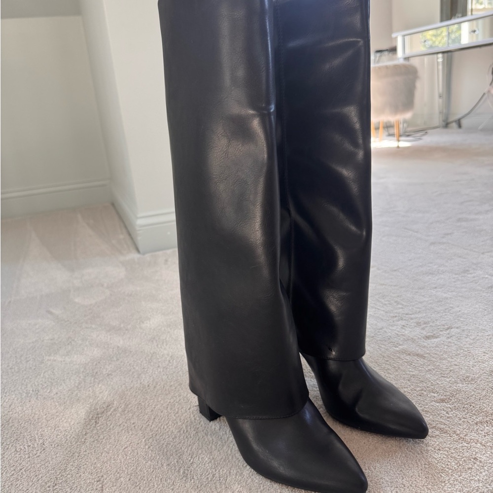 Steve Madden Girl knee high pirate style boots